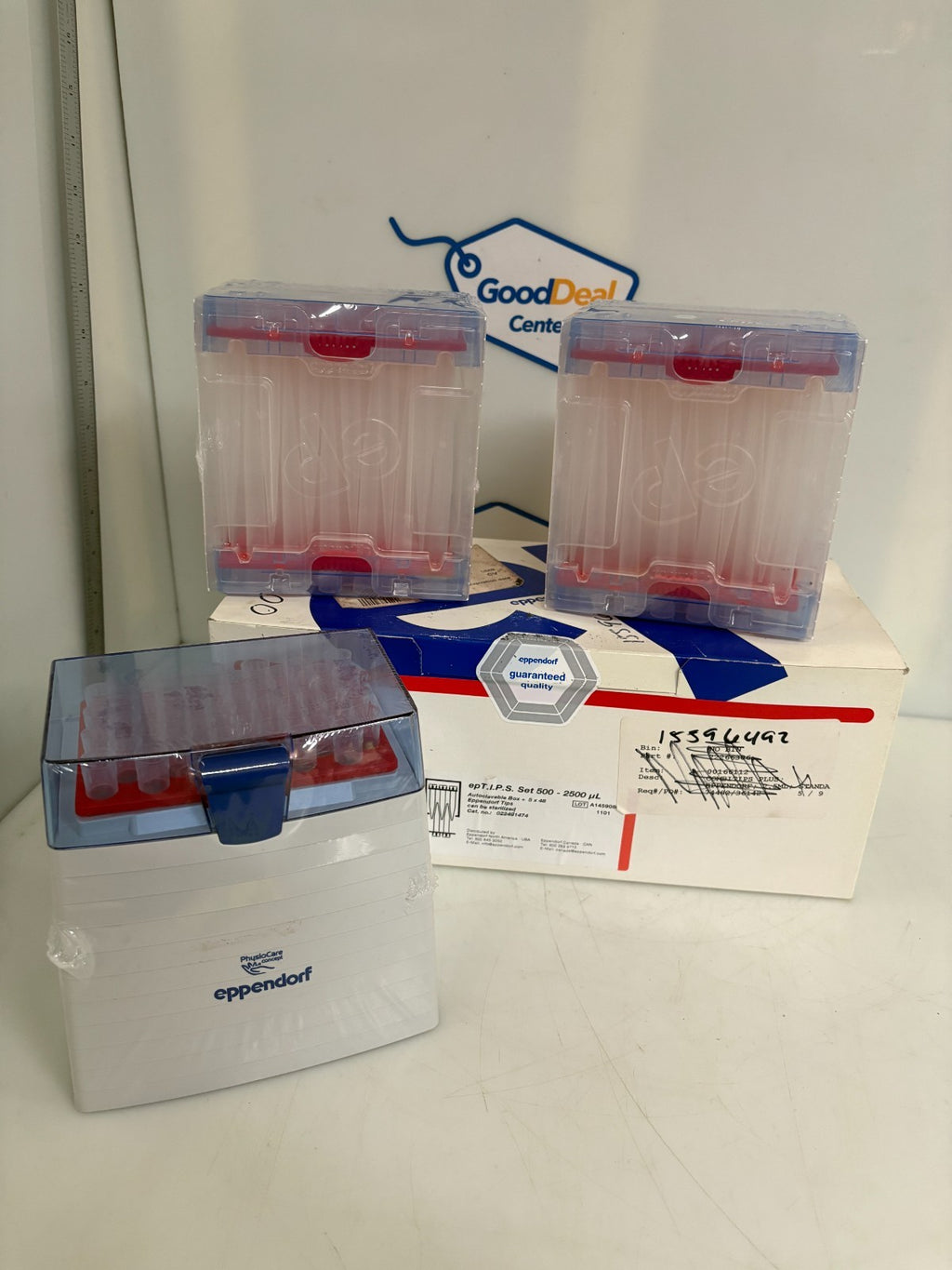 EPPENDORF EP T.I.P.S SET 500-2500 UL AUTOCLAVABLE BOX #022491474 5X48/BOX0