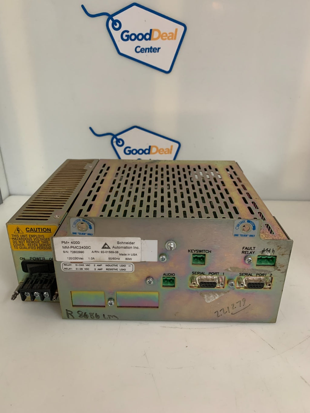 SCHNEIDER ELECTRIC PM + 400 CONTROLLER MM-PMC2400C