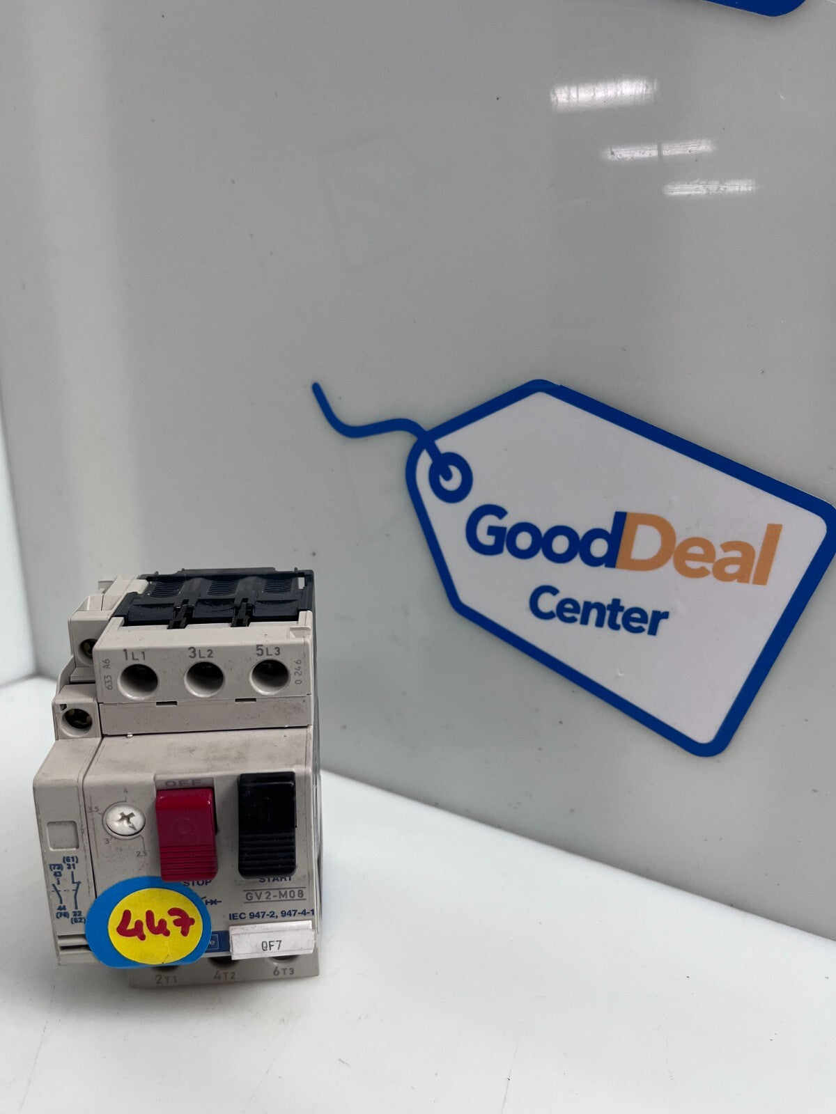 Telemecanique GV2-M08 Motor Circuit Breaker / contactor 2.5-4A