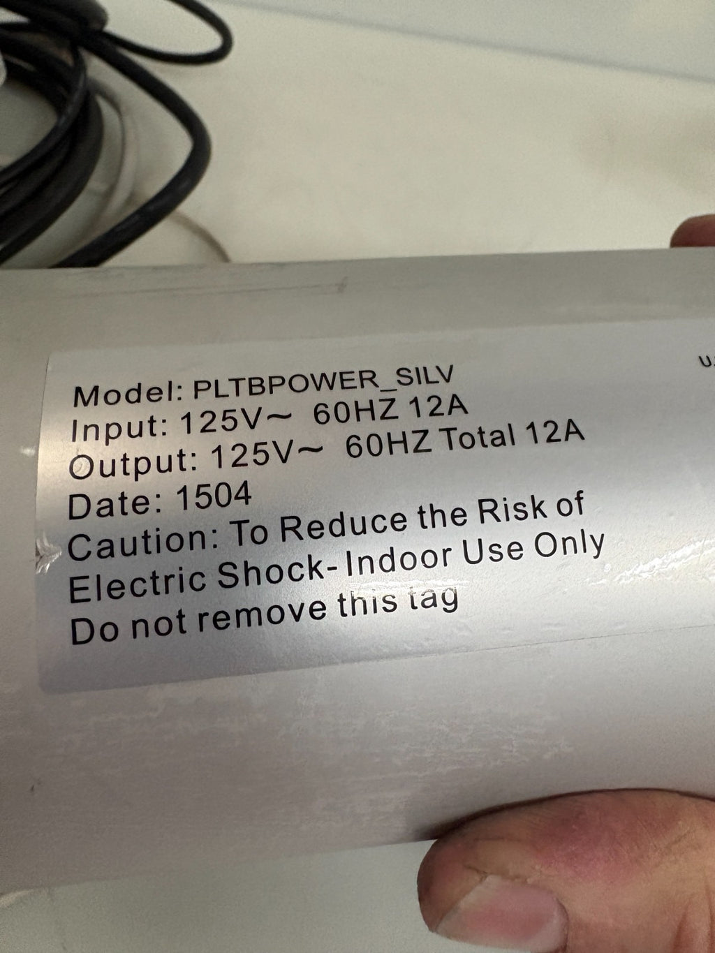 PERFORMANCE BOARD TABLE POWER MODULE PLTBPOWER-SILV 2