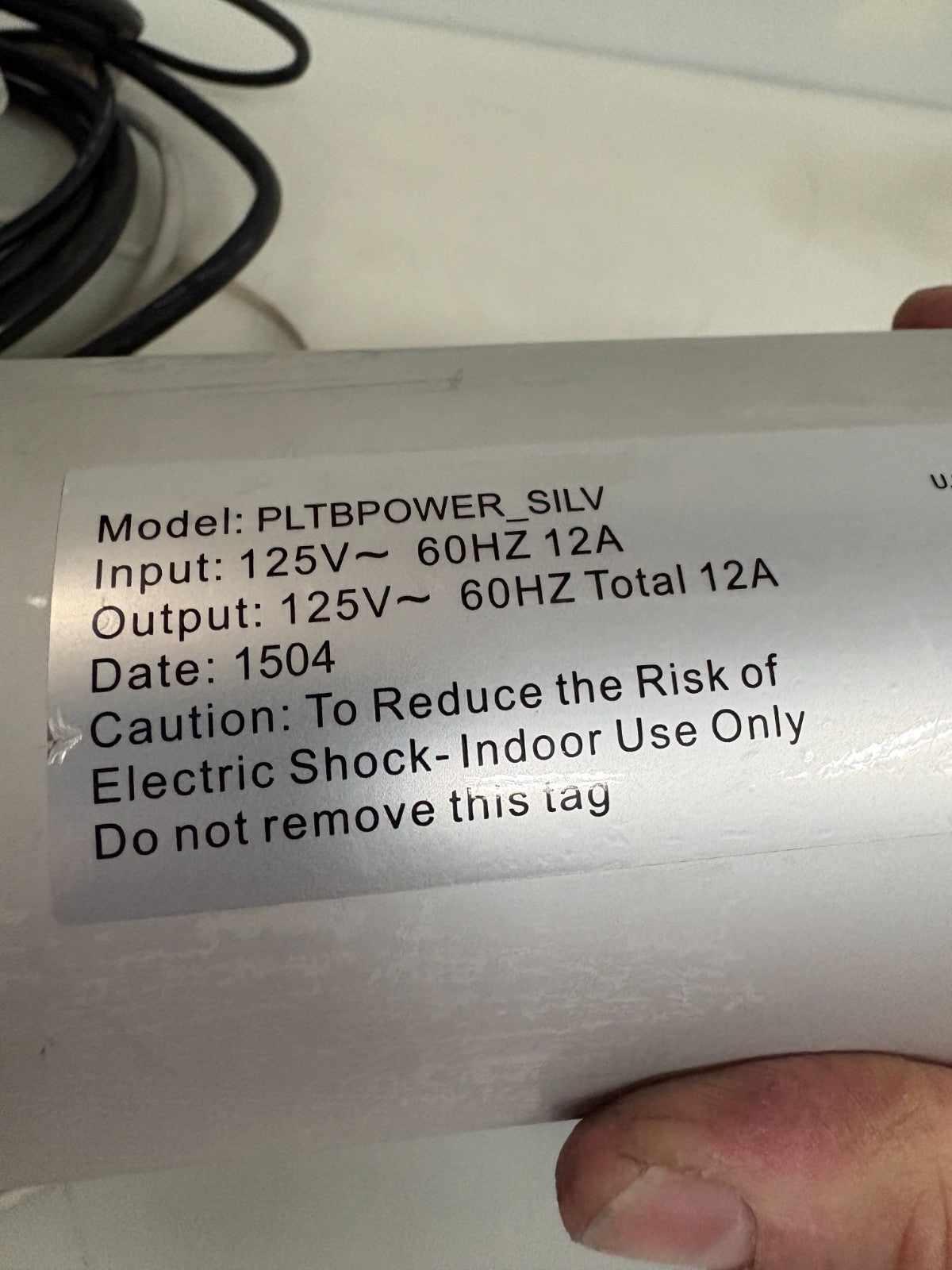 PERFORMANCE BOARD TABLE POWER MODULE PLTBPOWER-SILV 2