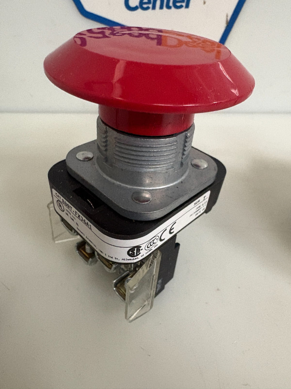 ALLEN BRADLEY RED 30MM PUSH PULL DEVICE 800T-FXJ6A11