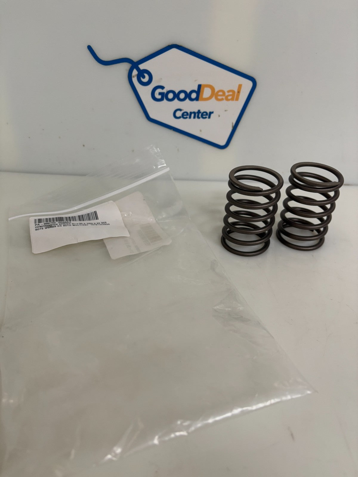 LOT OF 2 MULTIVAC COMPRESSION SPRING 19781403900
