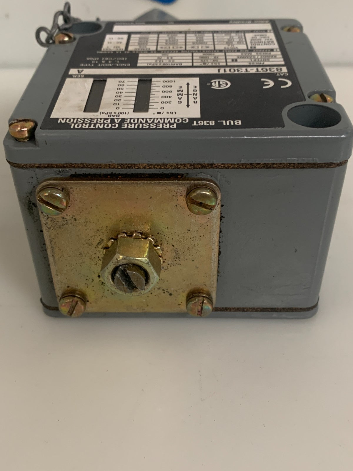 ALLEN BRADLEY PRESSURE CONTROL 836T-T301J