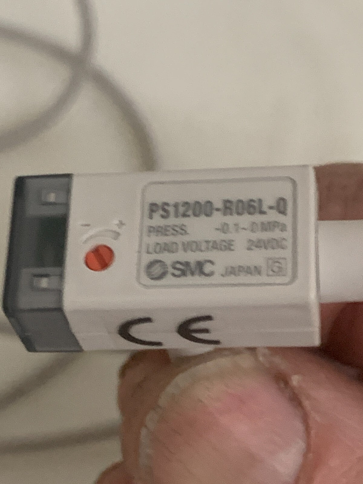 SMC CHECKER PRESSURE SENSOR PS1200-R06L-Q