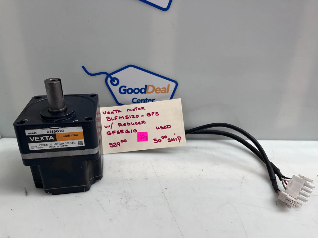 VEXTA Stepper motors BLFM5120-GFS   with Reducer GFS5G101