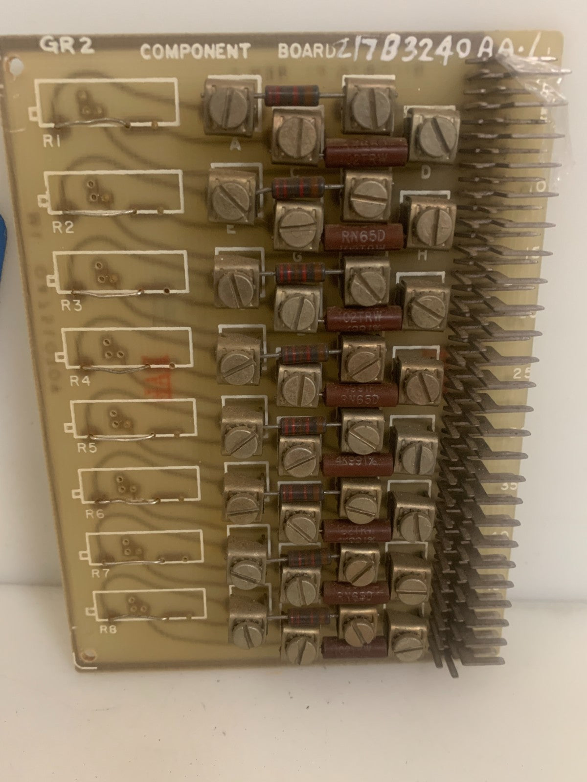 GENERAL ELECTRIC COMPONENT BOARD 217 B 3240 AA 1