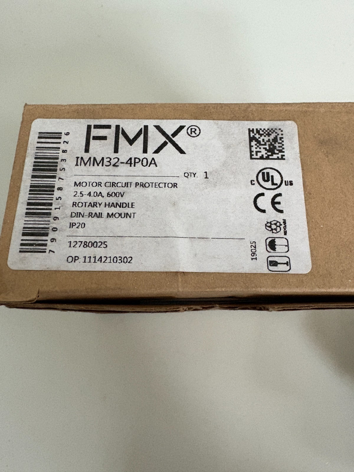 FMX MOTOR CIRCUIT PROTECTOR IMM32-4POA3