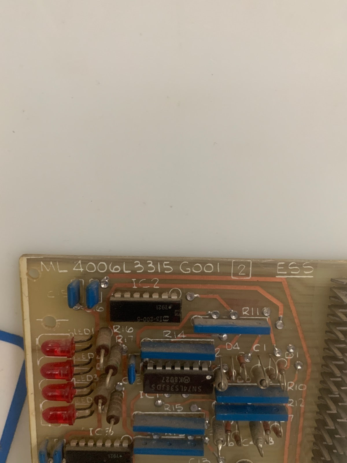 GENERAL ELECTRIC FANUC AMPLIFIER CARD ML 4006 L 3315 G001 (2)