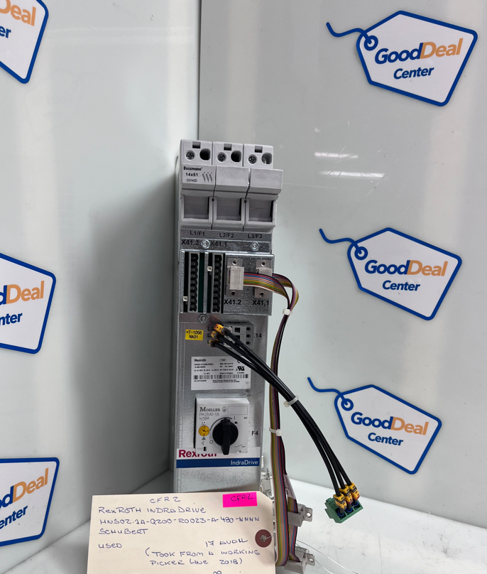 REXROTH HNS02.1A-Q200-R0023-A-480-NNNN Servo Drive  R9113151761