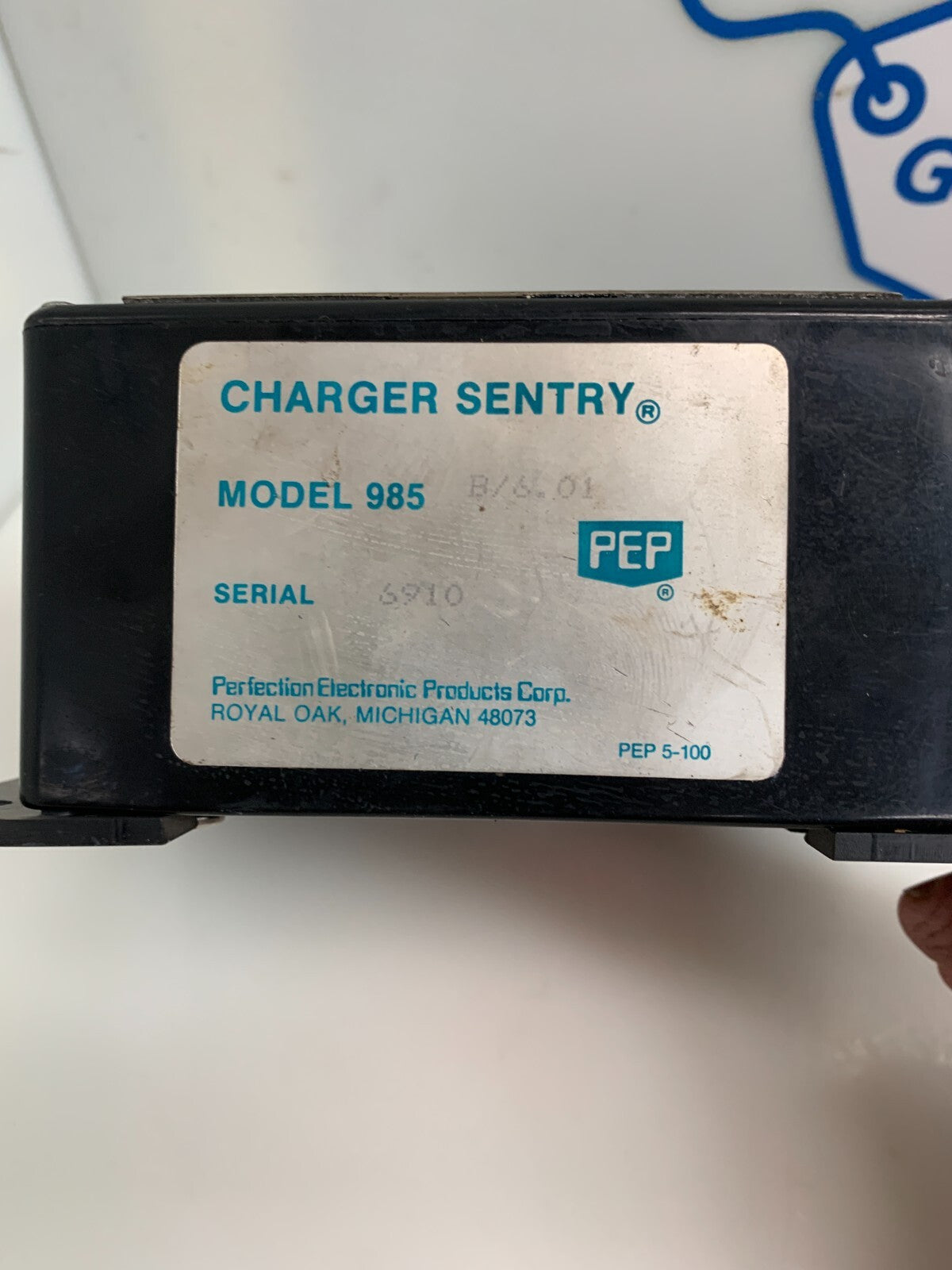 CHARGER SENTRY    Charging Controller  Model 985