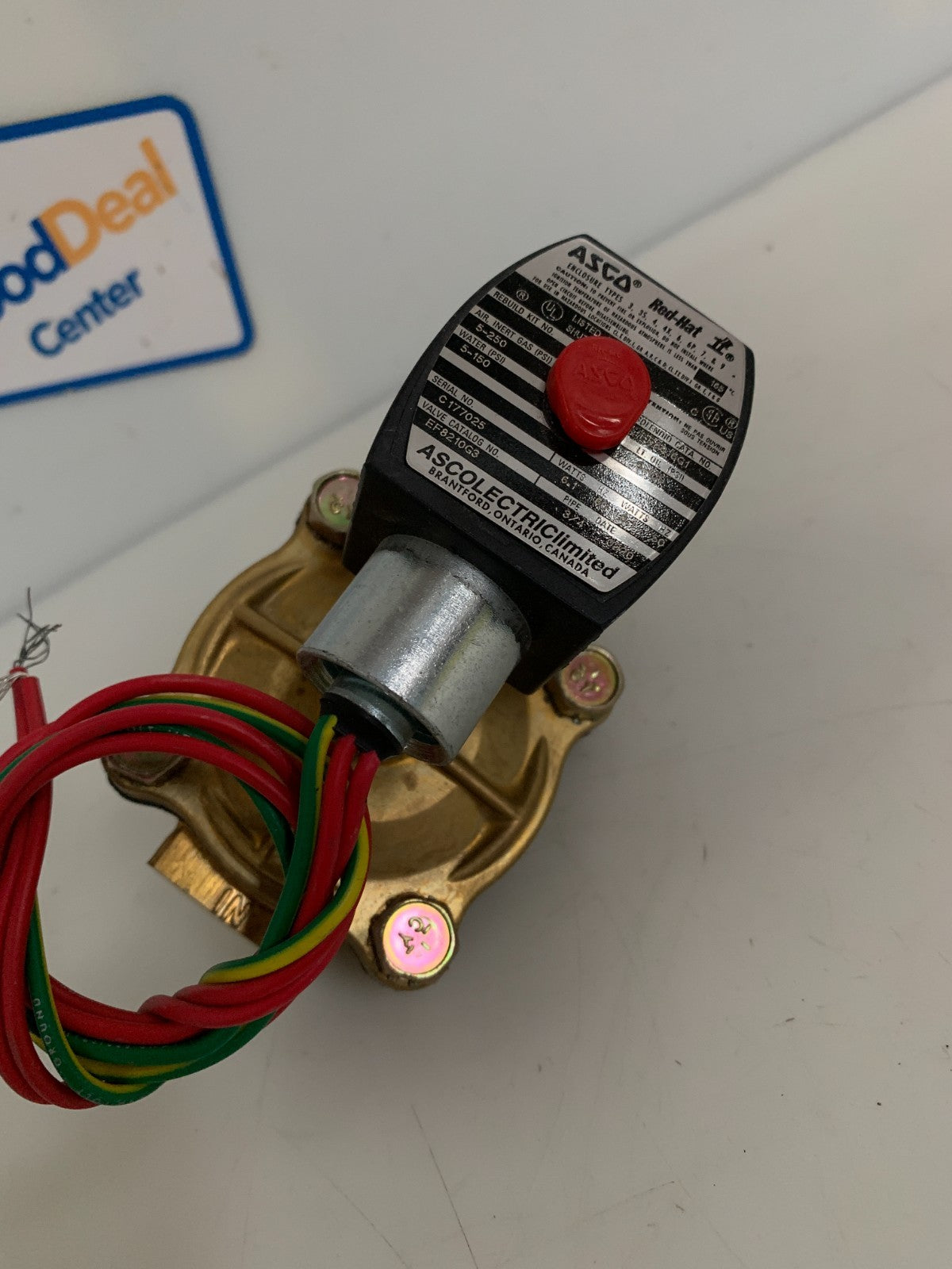 ASCO RED HAT SOLENOID VALVE EF8210G32