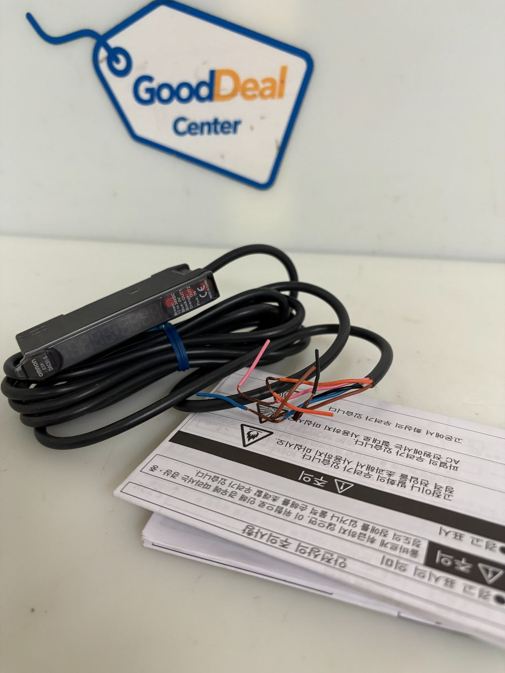 OMRON OPTICAL FIBER SENSOR E 3X-DAC51-S0