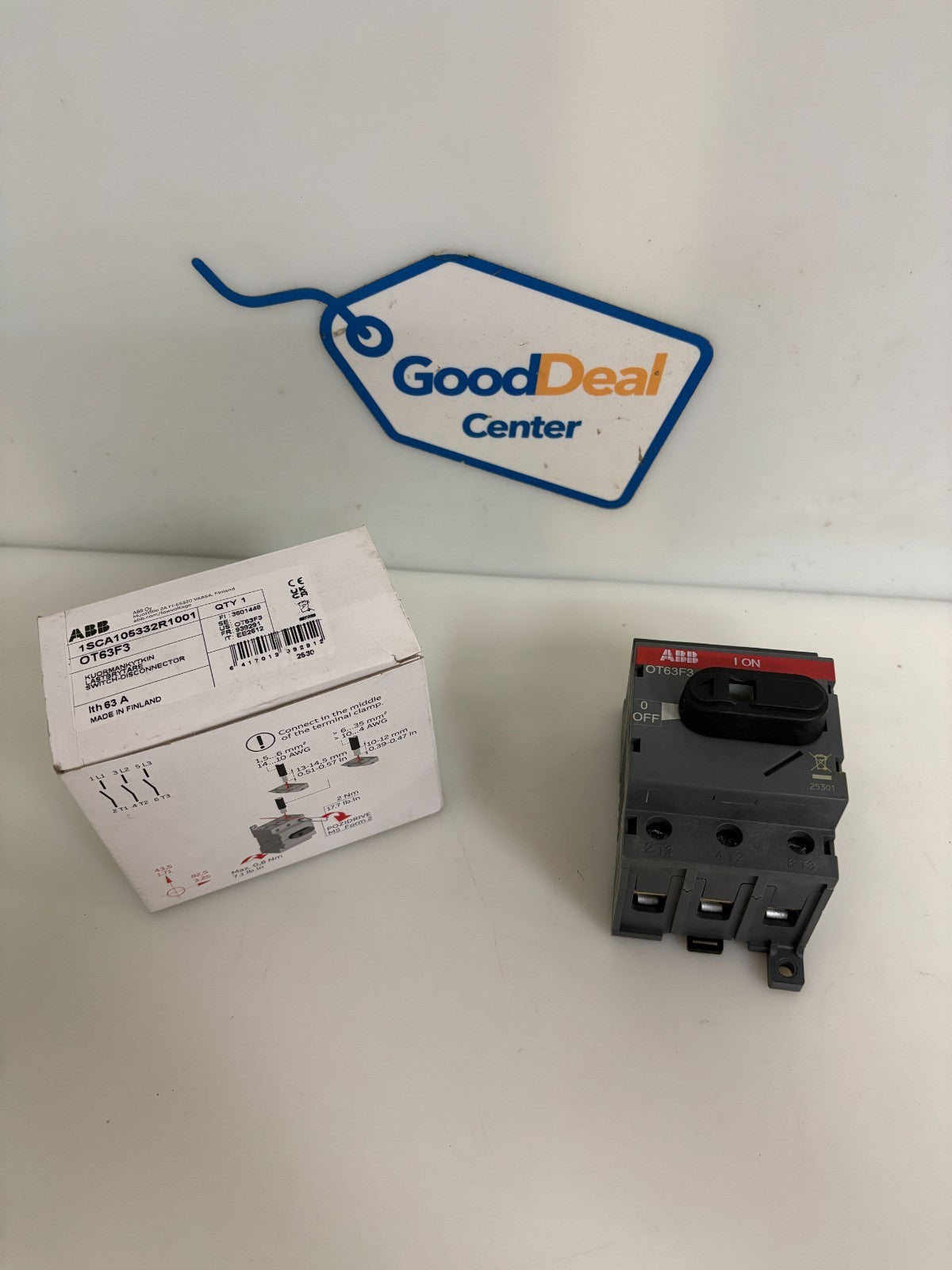 ABB SWITCH DISCONNECTOR 1SCA105332R1001