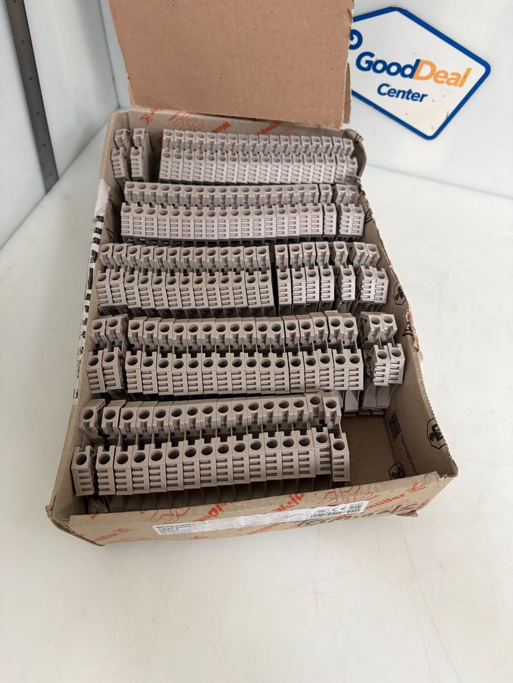 LOT OF 96 WEIDMULLER TERMINAL BLOCK #10202000002