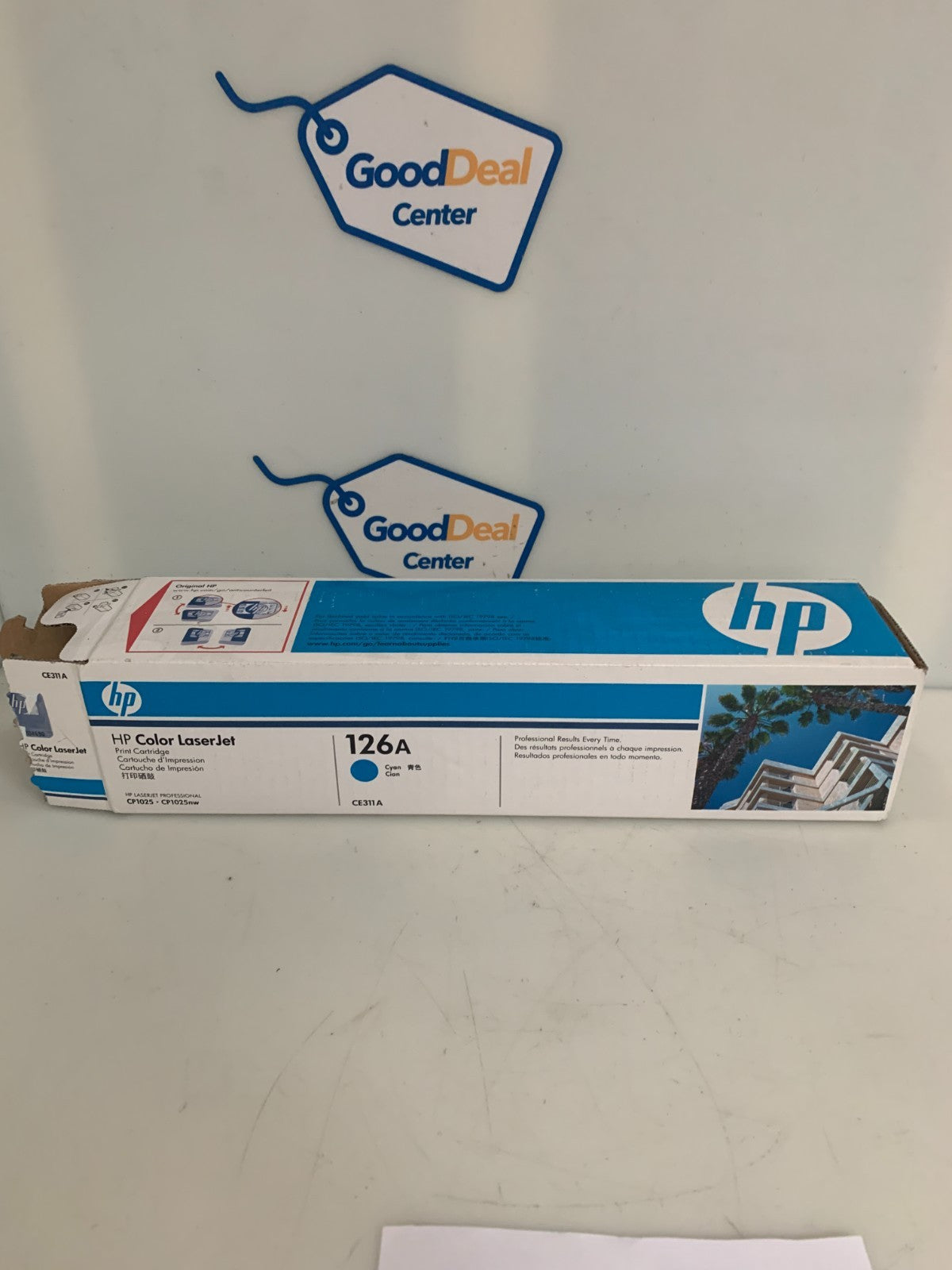 HP CYAN LASER JET CARTRIDGE 126 A