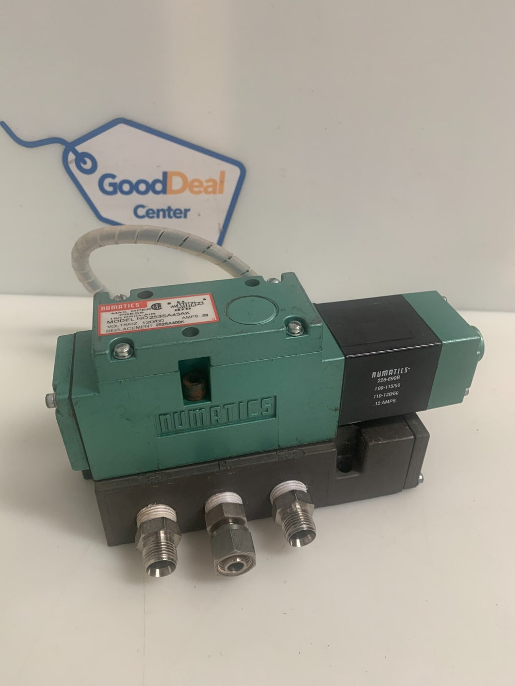 ASCO NUMATICS PNEUMATIC VALVE 150 PSI #253SA43AK