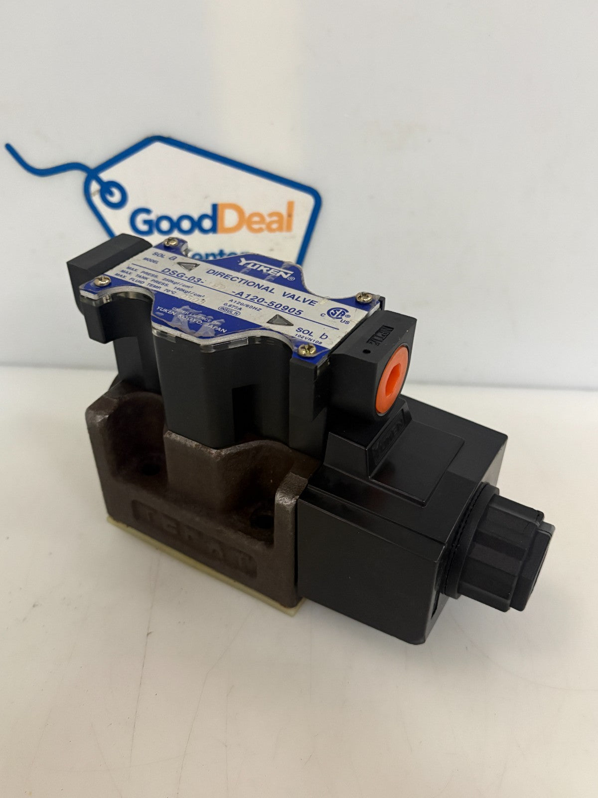YUKEN DIRECTIONAL VALVE DSG-03-2B2-A12G-509050