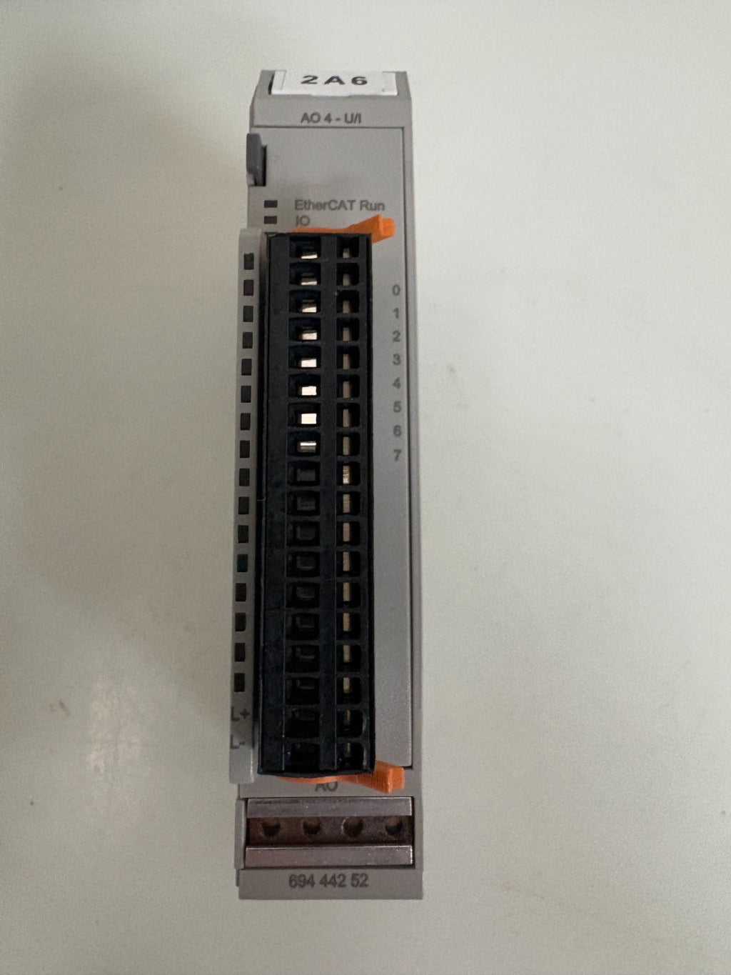 KUHNKE FIO 4 ANALOG OUTPUT 16 BIT 694 44252