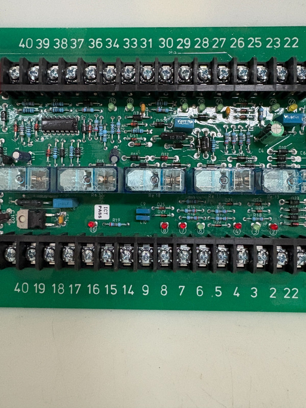 RELAY BOARD UC DL12 5008 139199-0012