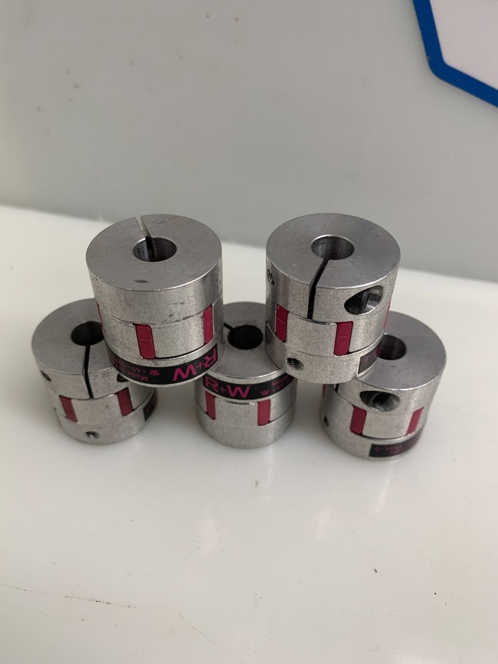 R&W  Flexible Jaw Coupling  13mm  (Lot of 6)