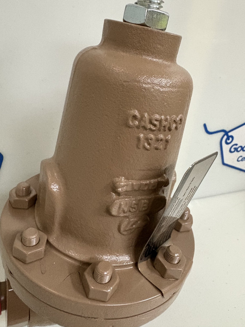 CASHCO PRESSURE REGULATOR #1000 HP/CS/CS/S2/G 80-150PSI1