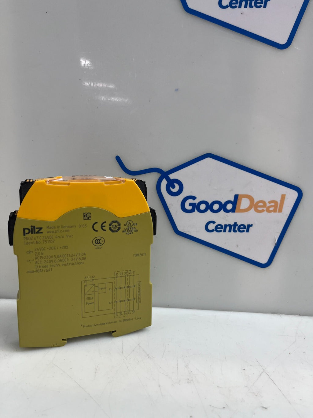 PILZ 751107 PNOZ s7 C 24VDC 4n/o 1n/c Safety Relay