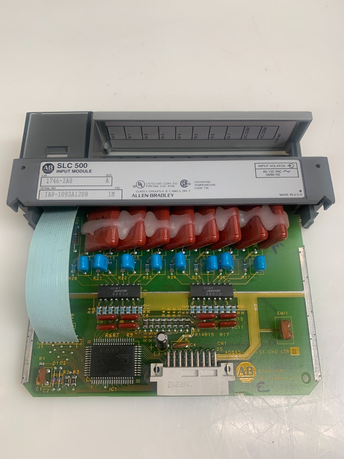 ALLEN BRADLEY  SLC 500  Input Module  1746-IA8  A