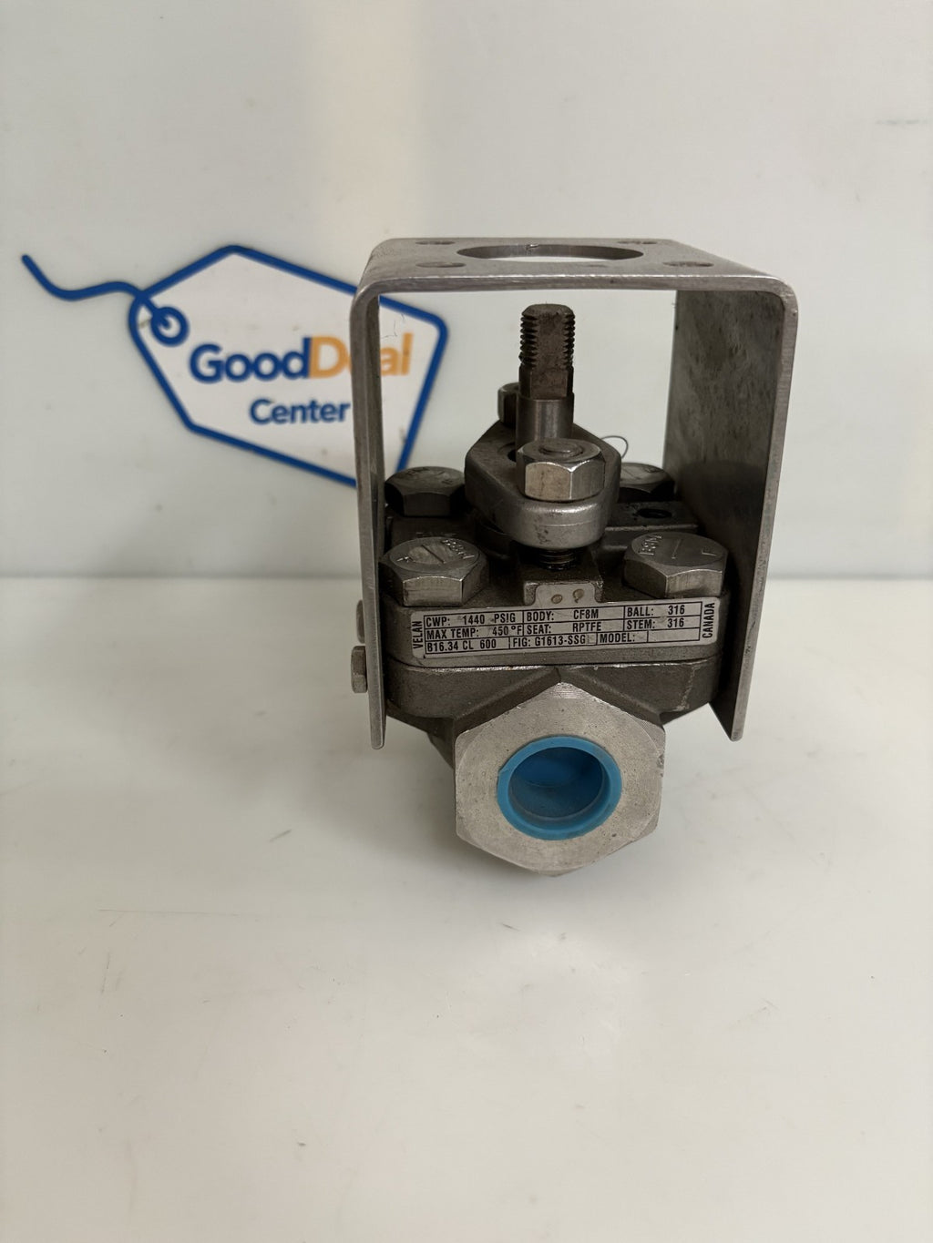 VELAN 1" BALL VALVE G1613-SSG1