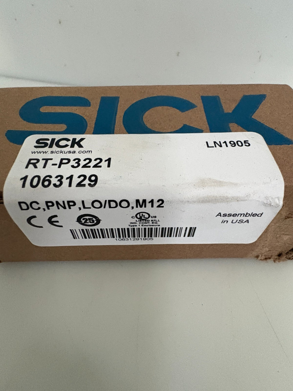 SICK PHOTOELECTRIC SENSOR RT-P32213