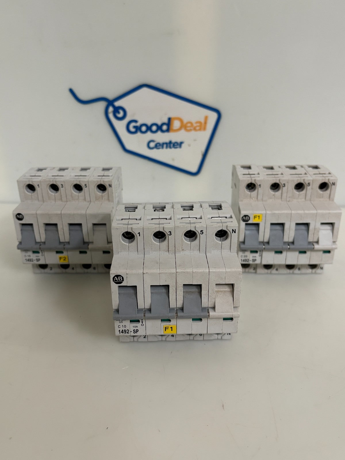 ALLEN BRADLEY MIX LOT CIRCUIT BREAKER 1492-SP C10X1 1492-SP C16X1 1492-SPC20X10