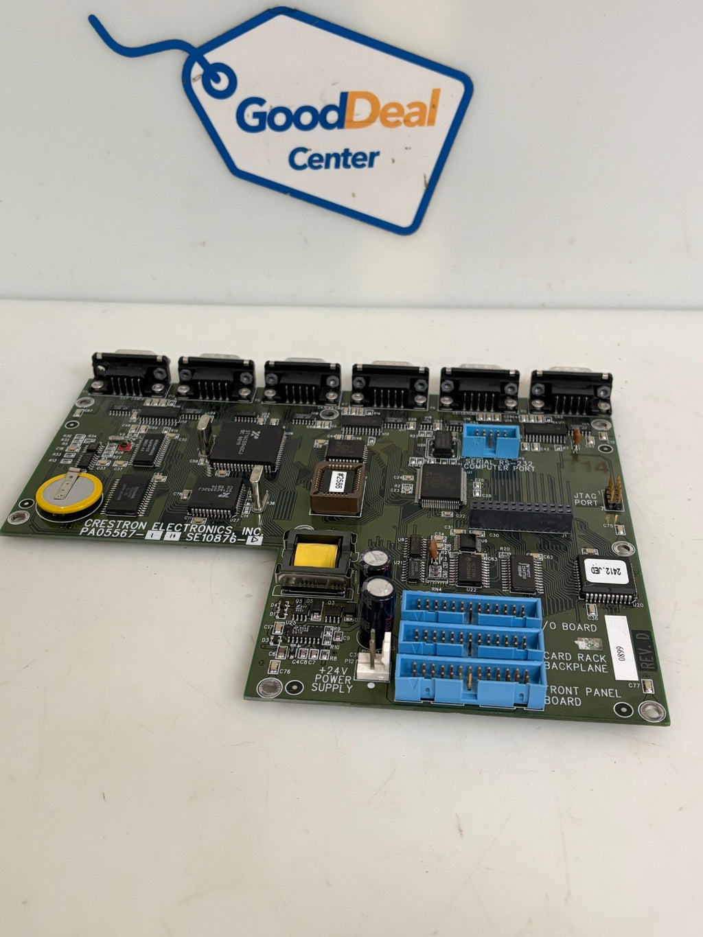 CRESTRON ELECTRONICS COMMUNNICATION CIRCUIT BOARD PA05567-IH SE10876-D