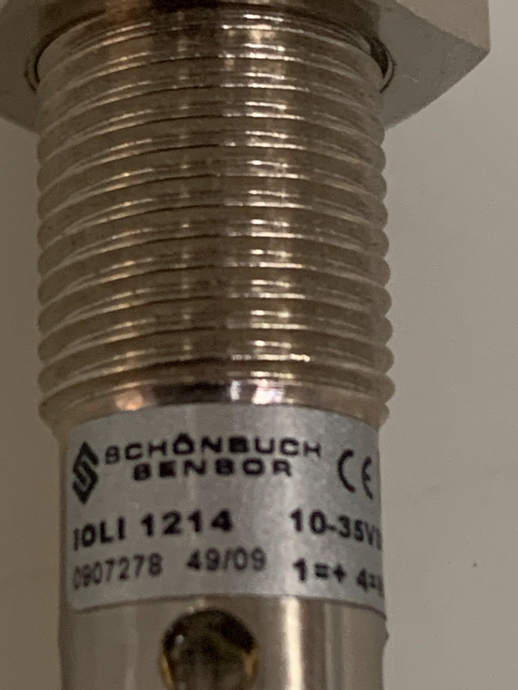 LOT OF  2  SCHONBUCH INDUCTIVE SENSOR IOLI 1214