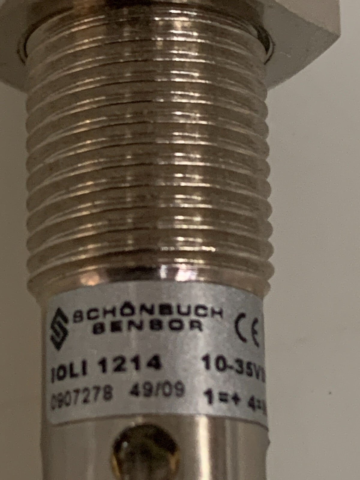 LOT OF  2  SCHONBUCH INDUCTIVE SENSOR IOLI 1214