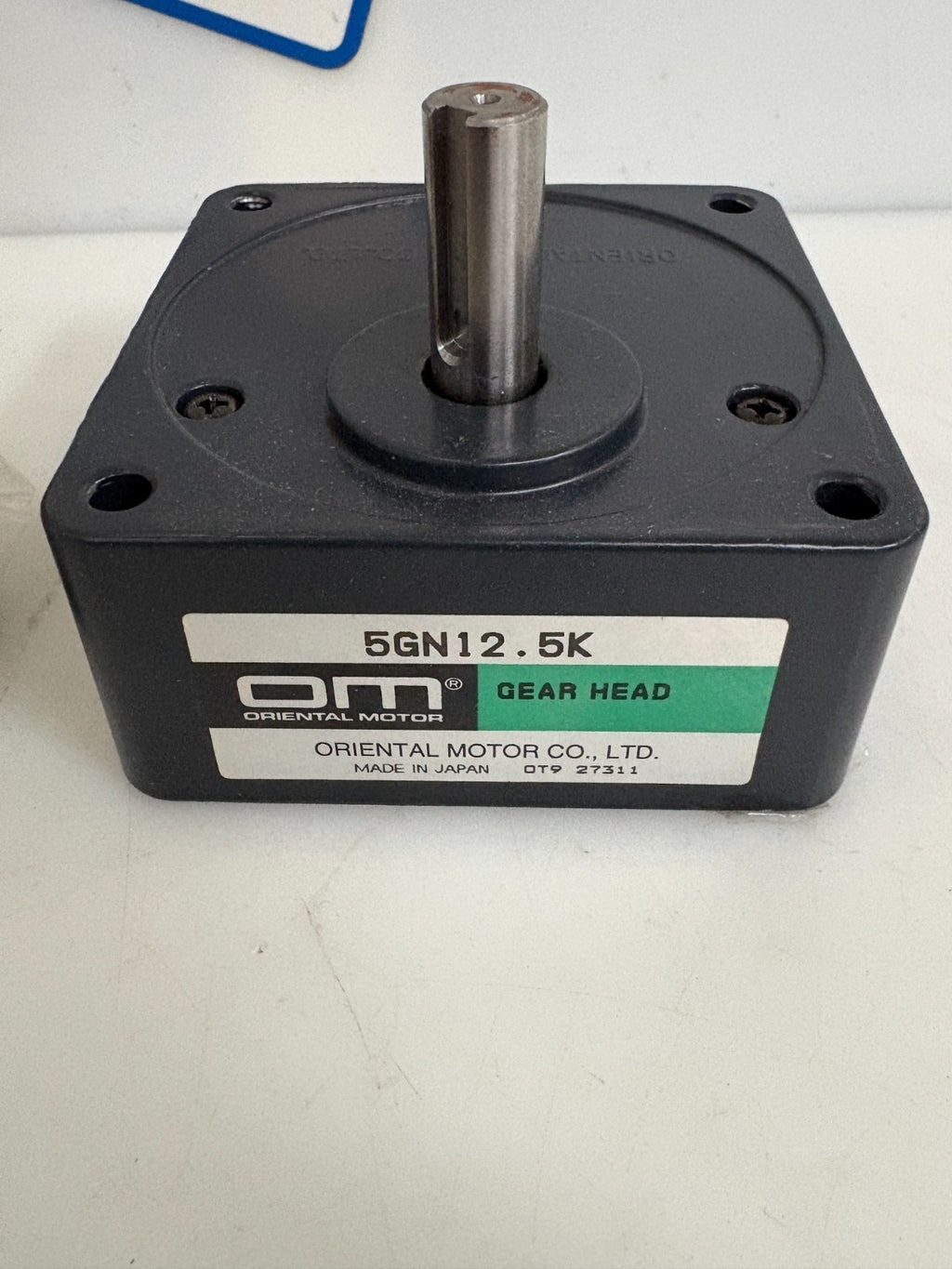 ORIENTAL MOTOR GEAR HEAD MOTOR 5GN12.5K