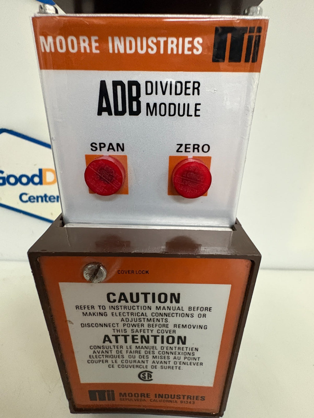 MOORE INDUSTRIES ADB DIVIDER MODULE 1