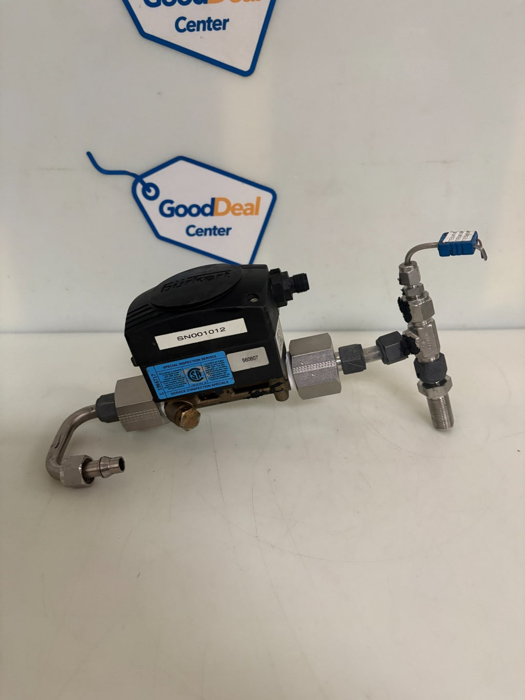 BURKERT ULTRASONIC FLOWMETER TYPE FLOW8081 0