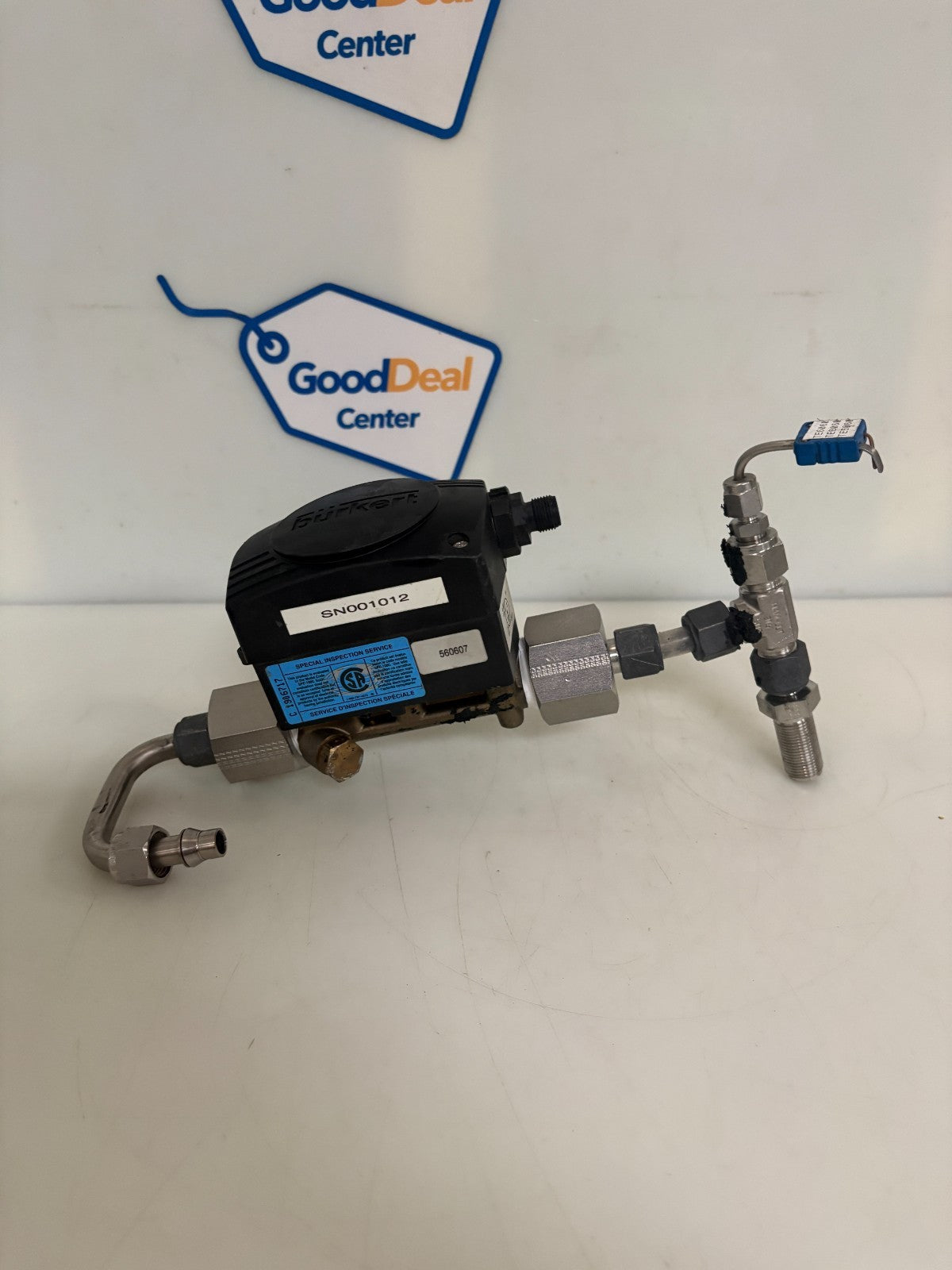 BURKERT ULTRASONIC FLOWMETER TYPE FLOW8081 0