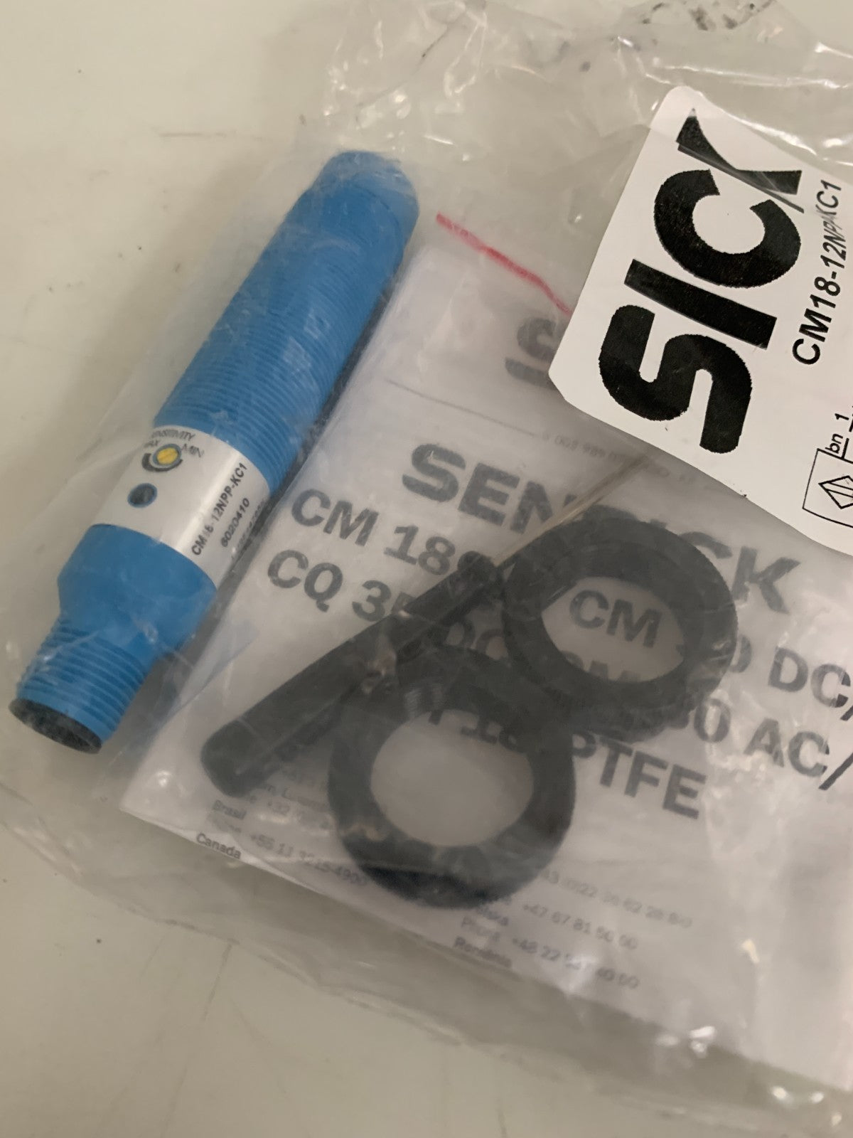 SICK SENSOR CM18-12NPP-KC1