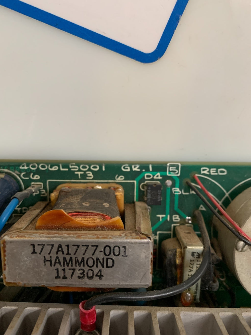 GENERAL ELECTRIC FANUC POWER SUPPLY MODULE 4006 L 5001 GR12