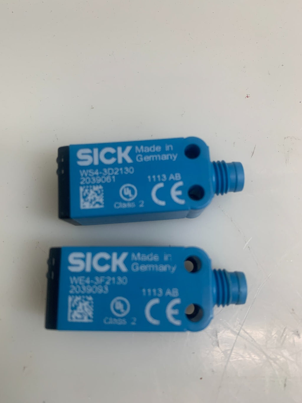 SICK   Photelectric Sensors   2039093 & 2039061  (Mix lot of 2)
