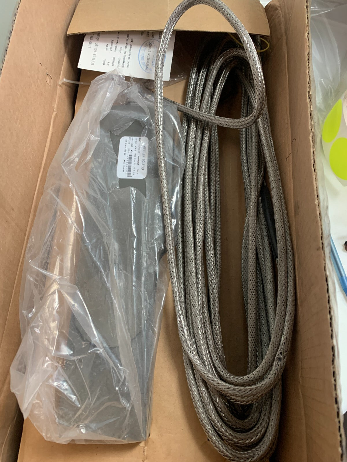 METTLER TOLEDO LOAD CELL MODEL SB-45K SAFE LOAD 67500LB