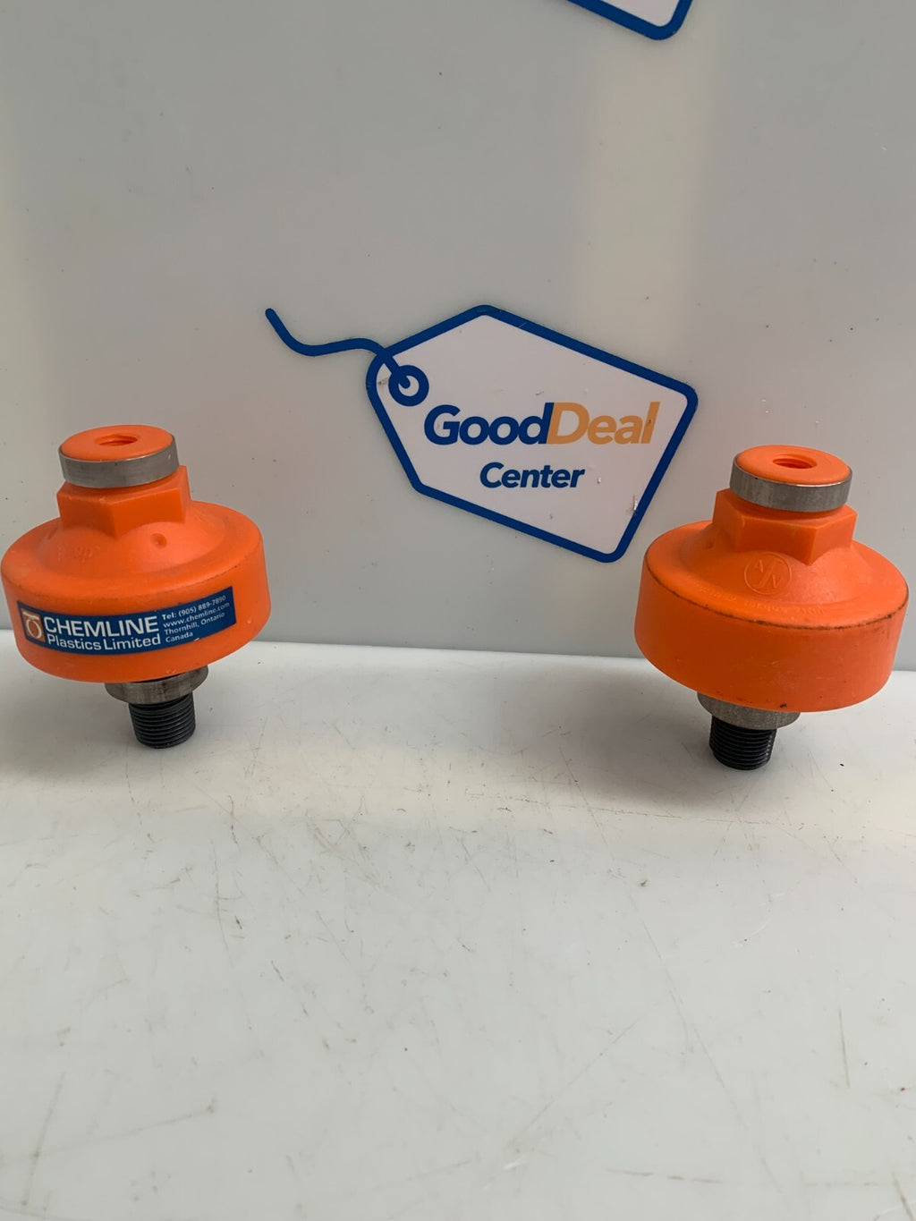 CHEMLINE PLASTICS  Manometer  0BENPW10  (Lot of 2)