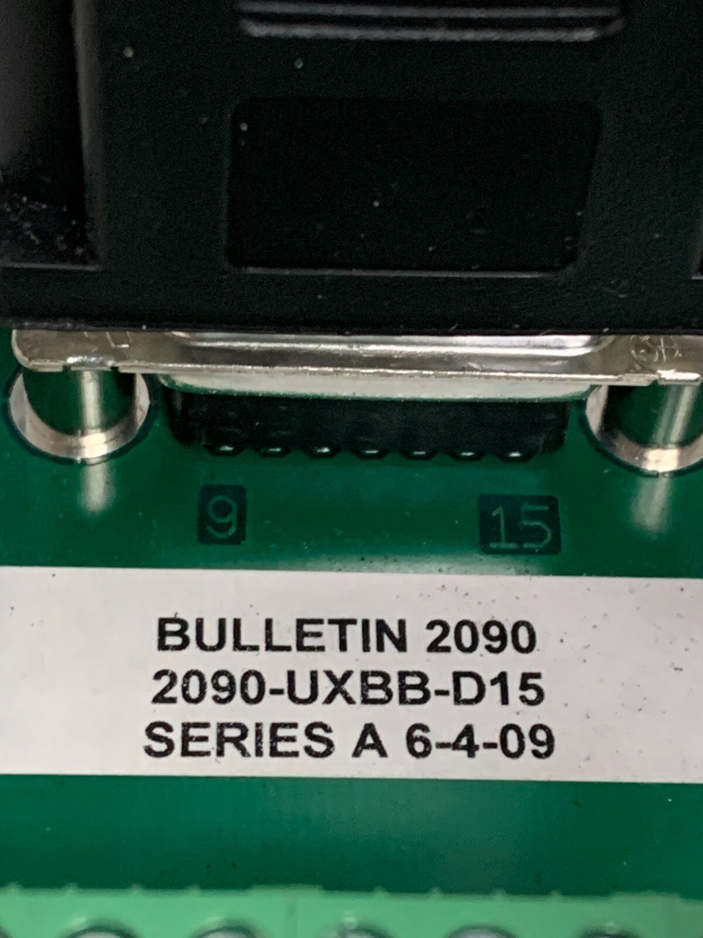 PHOENIX CONTACT 2090-U3BB-D44 MODULE W/2090-UXBB-D15 AND CABLES