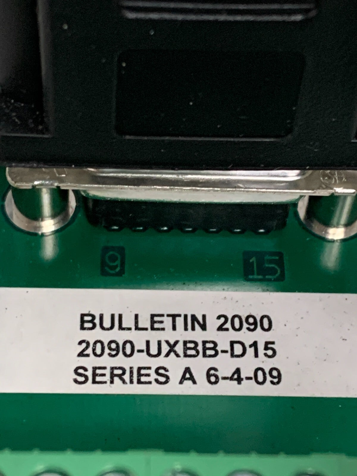 PHOENIX CONTACT 2090-U3BB-D44 MODULE W/2090-UXBB-D15 AND CABLES