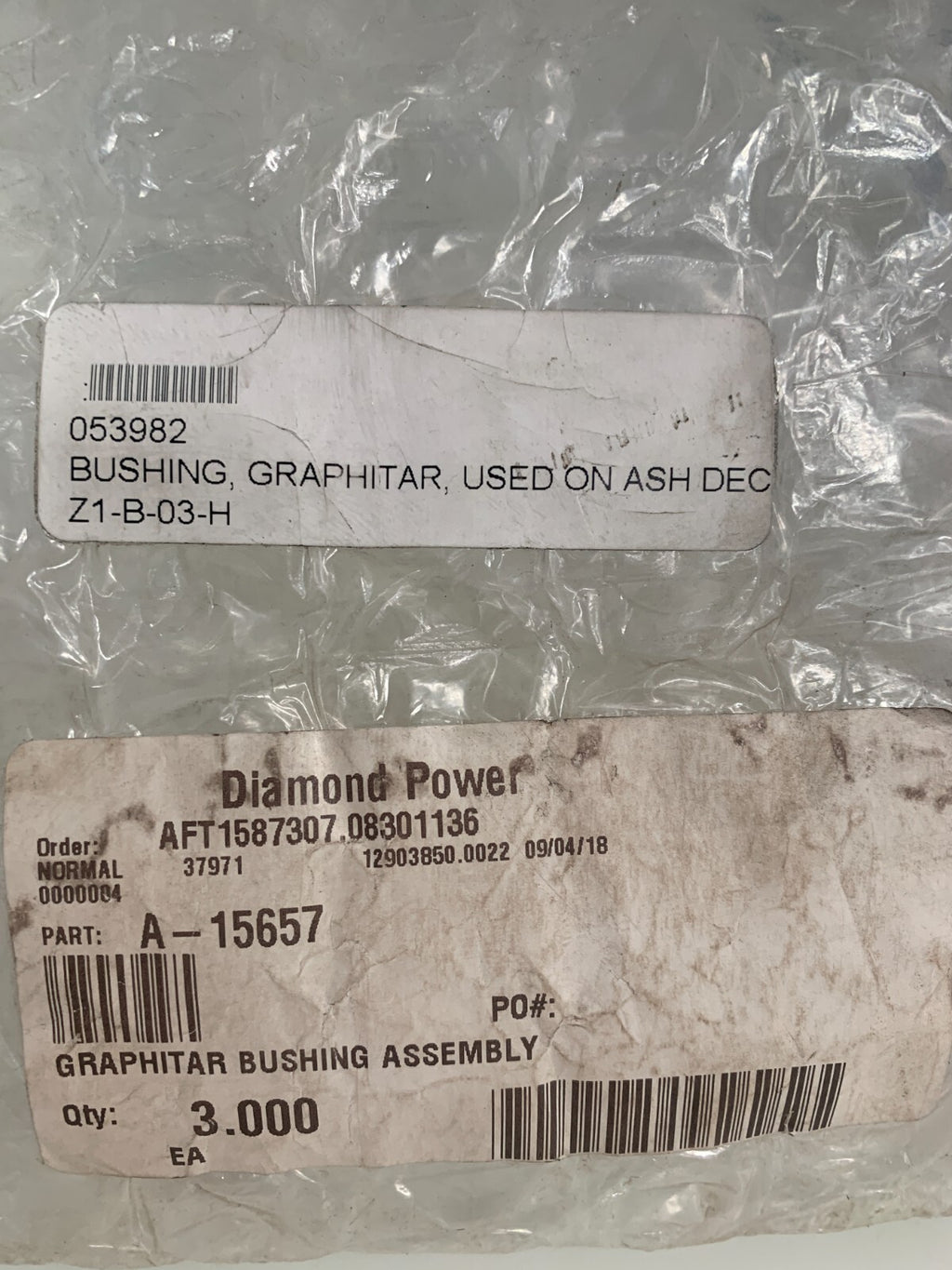 DIAMOND POWER GRAPHITAR BUSHING ASS. A-15657