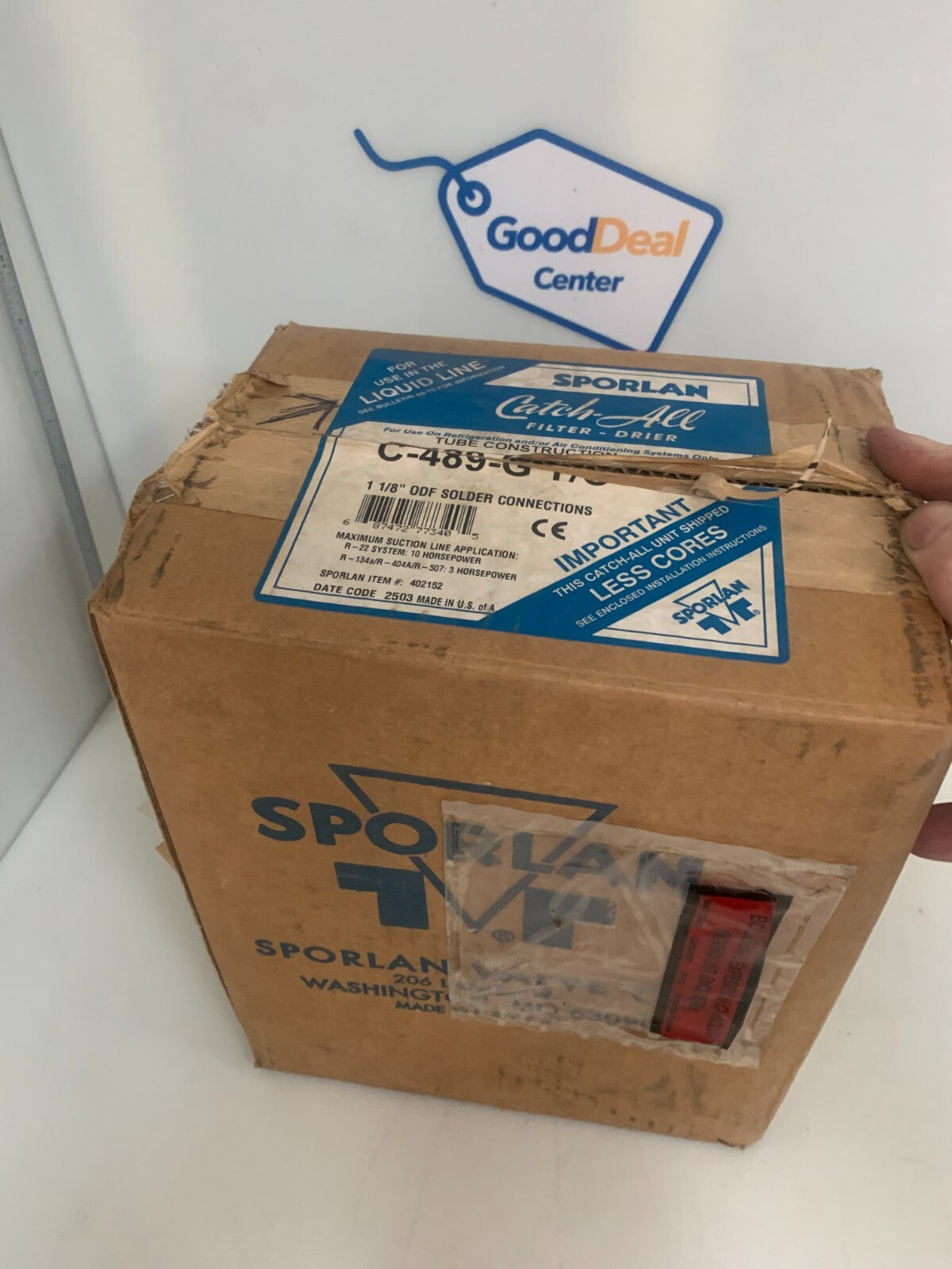 SPORLAN CATCH-ALL FILTER DRIER C-489-G T/C5