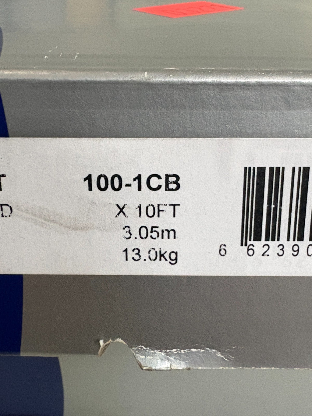 RENOLD SINGLE ROLLER CHAIN 100A1CX10FT 100-1CB
