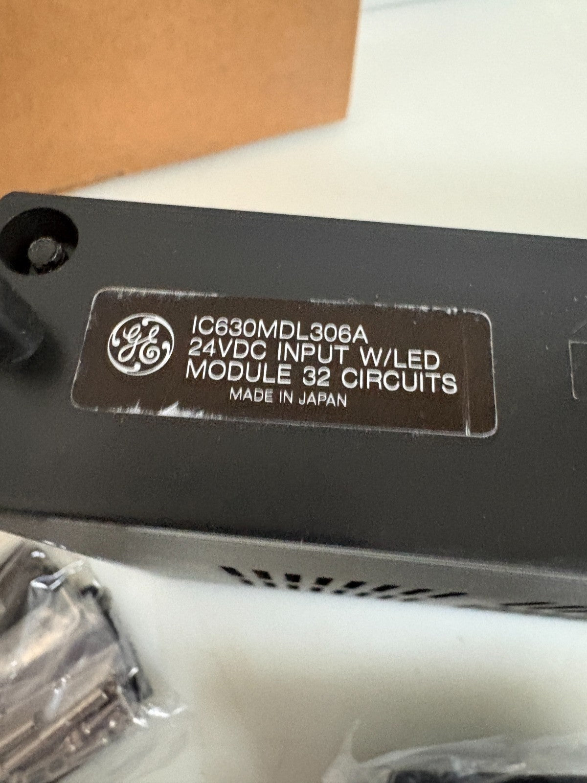 GE FANUC SERIES 3 24VDC INPUT W/LED MDL 32 IC630MDL306A2