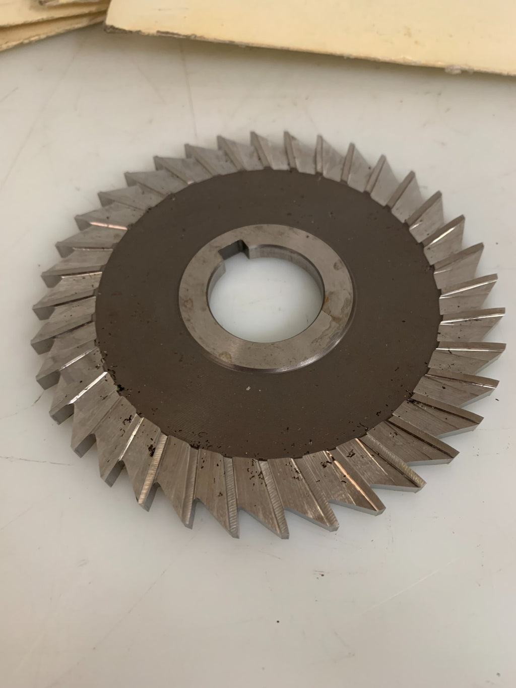 LOT OF 4 CLEVELAND METAL SLITTING SAW BLADE HSS U SA G240 4X3/16X1